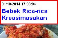 RACIKAN BEBEK RICA-RICA MANADO SUPER PEDAS 