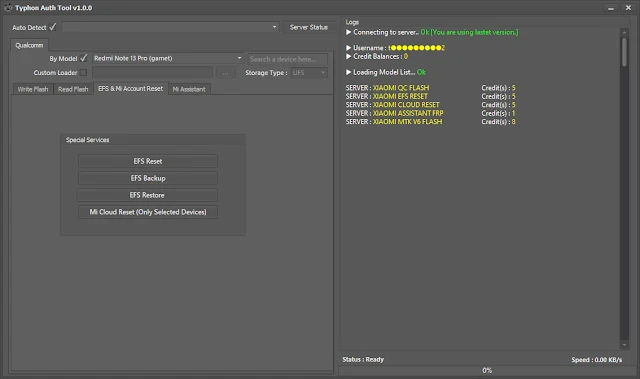 Typhon Xiaomi Auth Tool