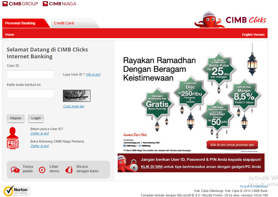 Tf Daftar Deposito Berjangka Cimb Niaga Melalui Cimbclicks