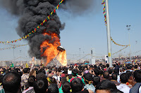 amed 2013 newroz ateşi devrilirken