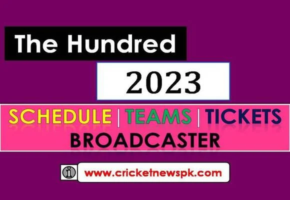 The Hundred 2023 | The Hundred Schedule and Teams