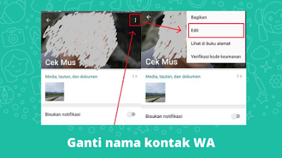 Cara Mengganti Nama Kontak Di WhatsApp Terbaru