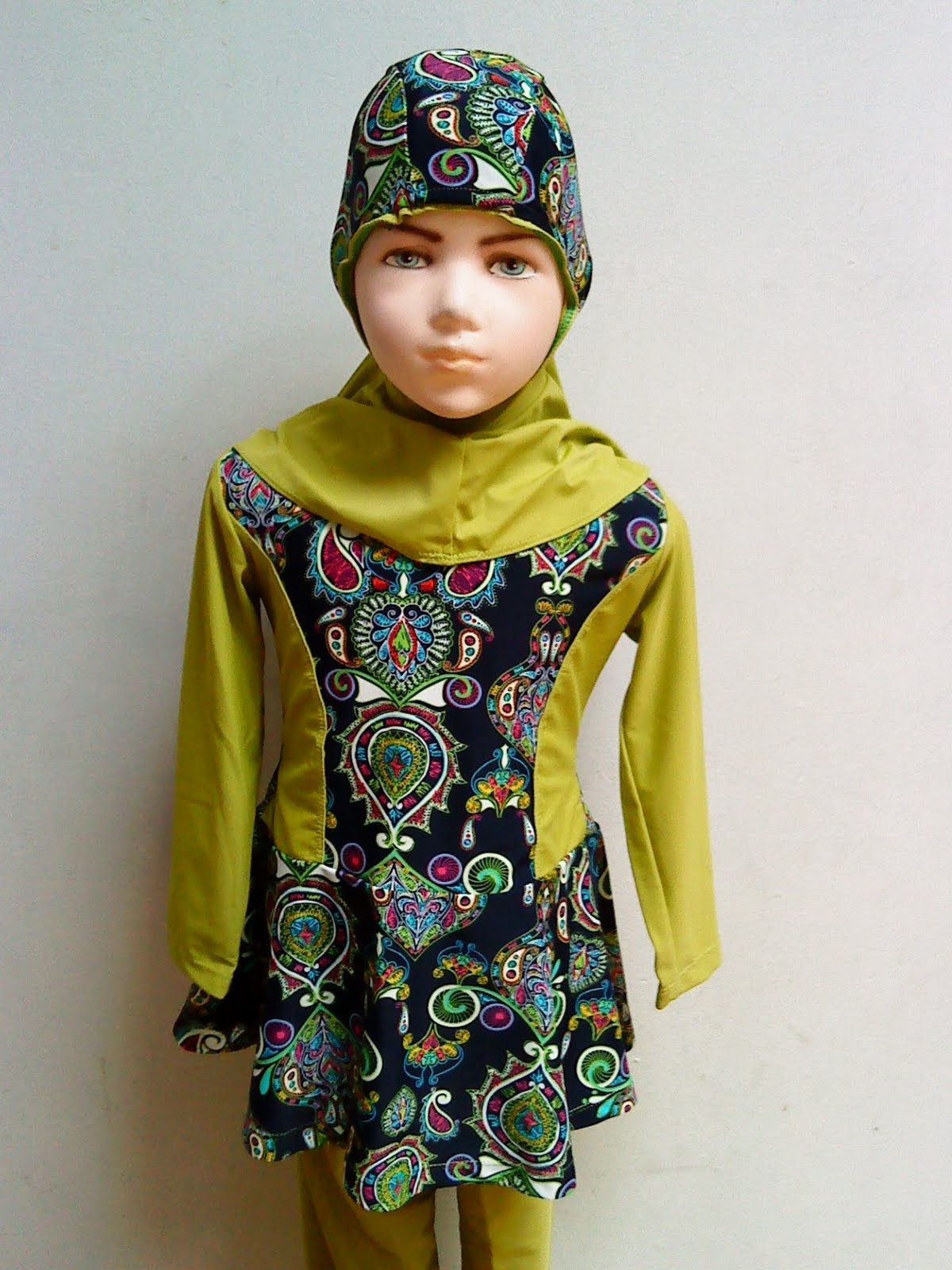 Anugrah Busana Muslim Baju Renang Anak  Cantik  Kode 