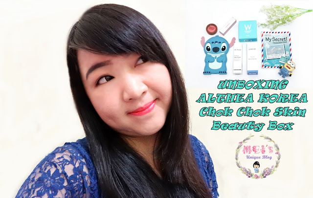 Unboxing Althea Korea Chok Chok Skin Beauty Box #MeisUniqueBlog