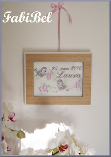 birthday gift customized embroidery frame