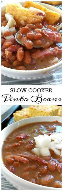 SLOW COOKER PINTO BEANS