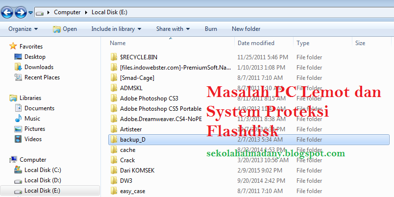 Masalah PC Lemot dan Proteksi Flashdisk (Tanya Jabab)