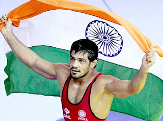 India hails Olympic silver medallist Sushil Kumar