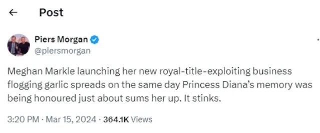 Meghan Markle Faces Backlash Following Unexpected Instagram Comeback