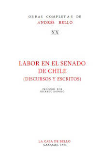 Andrés Bello - FCDB - Obras Completas 20 - Labor en El Senado de Chile