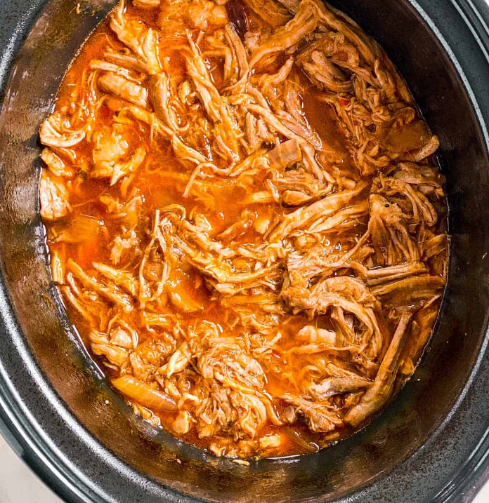 Slow Cooker Pineapple BBQ Pulled Pork