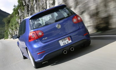 2010 Volkswagen Golf R Rear View