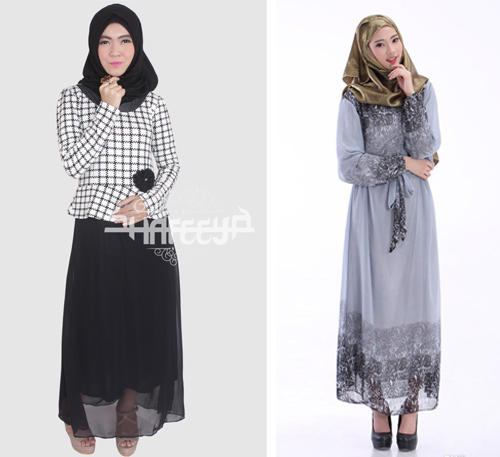 model baju gamis lebaran