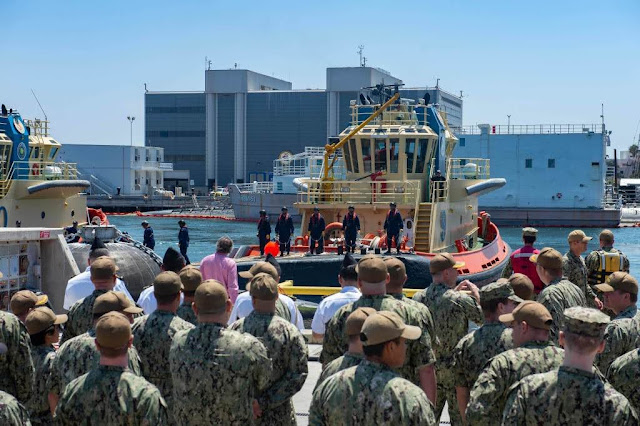 B.A.P. “Pisagua” arriba a la Base Naval de Point Loma, en San Diego - EE.UU, en el marco del SUBDIEX 2022