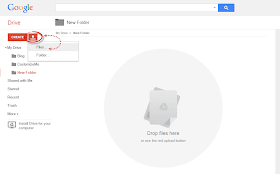 upload files using google drive