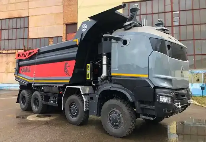 Caminhão de mineração autônomo Kamaz Atlant 49
