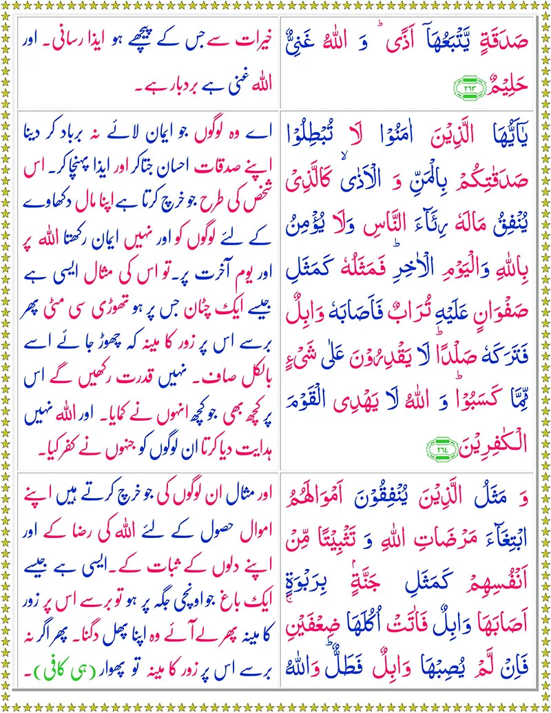 Surah Al Baqarah with Urdu Translation Page 5,Surah Al Baqarah  with Urdu Translation,Quran with Urdu Translation,Quran,