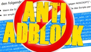 Script Anti AdBlock blogger 