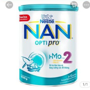 (Mẫu mới nhất) Sữa bột Nan Optipro 2 900g