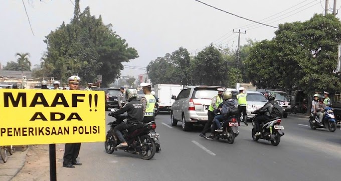 Satlantas Polres Metro Tangerang Jaring 2.589 Kendaraan