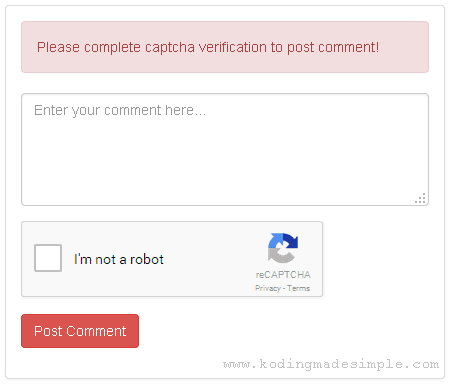 php-recaptcha-example-error