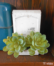 Vintage Match Box Succulent Planter | Denise on a Whim