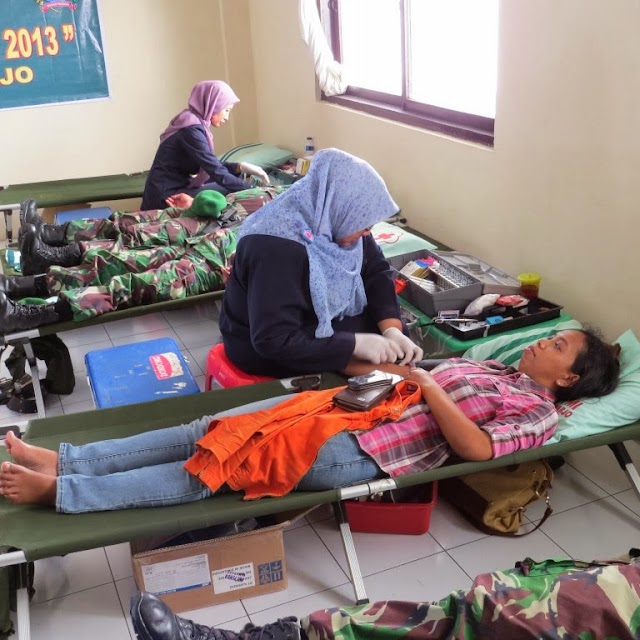 HARI JUANG KARTIKA PT.TYFOUNTEX DAN KODIM 0726 SKH DONOR DARAH