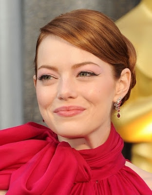 Emma Stone - Oscars 2012 Red Dress