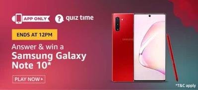 Amazon Quiz Answers Today 31May