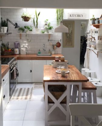 10 Dapur  Minimalis Dengan Meja  Makan  Menyatu Dalam Ruang 