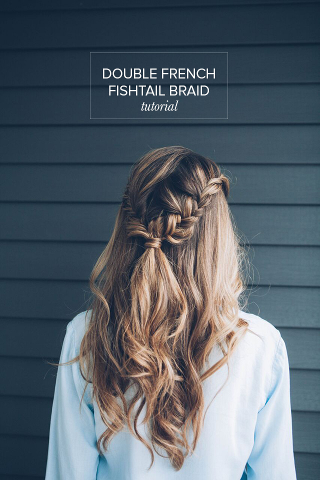 Hair Tutorial: Half French Fishtail - Michaela Noelle Designs