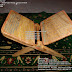 Kerajinan Handicraft Rekal Tempat Baca Al-Quran Kayu Wangi Cemara Gimbal Model Ukir Full Rajah