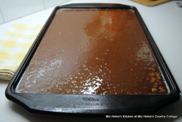 Coca-Cola Sheet Cake With Coca Cola Frosting at Miz Helen's Country Cottage