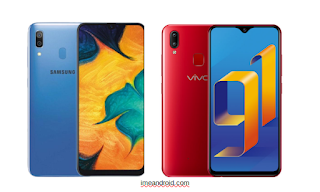 Samsung A30 vs Vivo Y91