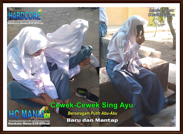 Gambar Siswa-Siswi SMA Negeri 1 Ngrambe Cover Putih Abu-Abu - Buku Album Gambar Soloan Edisi 7