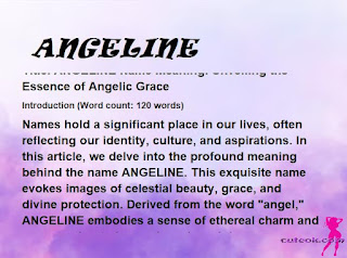 meaning of the name "ANGELINE"