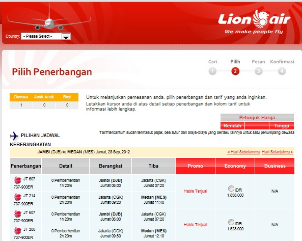 konsultasi sawit Cara Cek Harga Tiket Pesawat  Lion Air