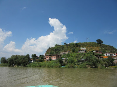 Isla de Tecuena en el Lago de Pátzcuaro