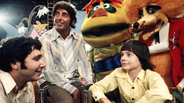 Sid and Marty Krofft with 'H.R. Pufnstuf' lead Jack Wild. (Photo: Sid & Marty Krofft Pictures Archive)