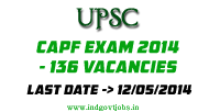 UPSC-CAPF-Exam-2014