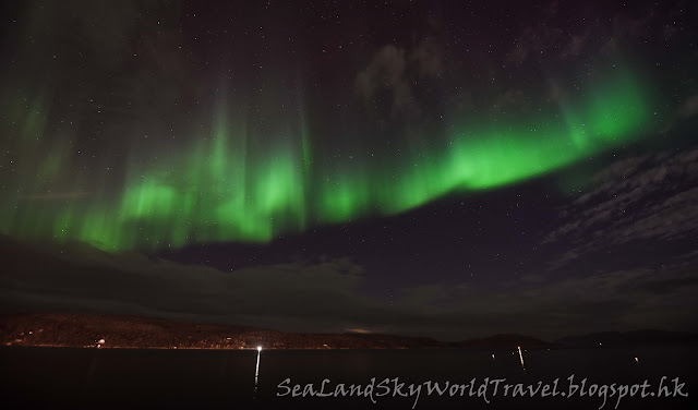 Kirkenes 挪威 Thon Hotel 北極光 aurora northern light