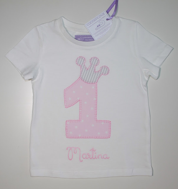 camiseta cumpleaños 1 año