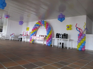 DECORACION CON GLOBOS MY LITTLE PONY - PEQUEÑO PONY 