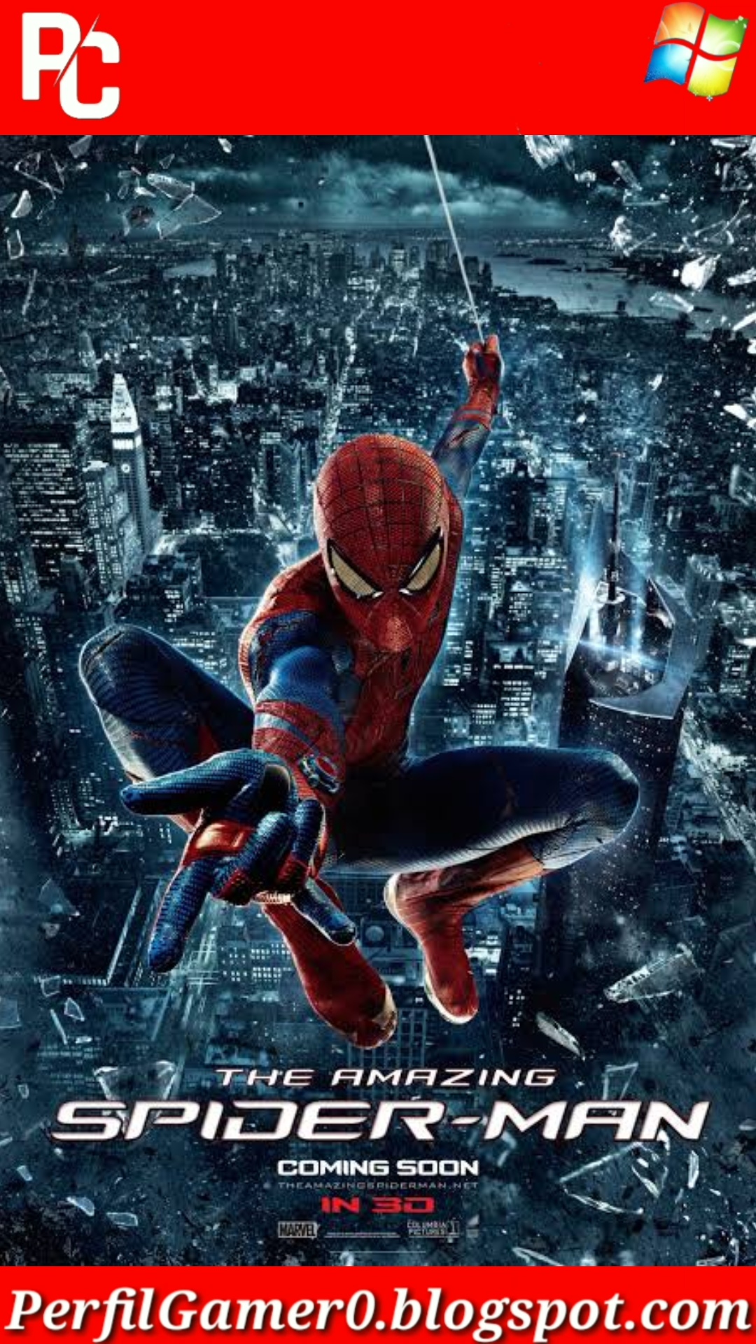 Perfil Gamer The Amazing Spider Man Pc