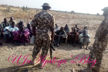 BREAKING: Troops Collapse Boko Haram's Structure, Frees 700 Farmers, Fishermen Held Captives ...See Photos