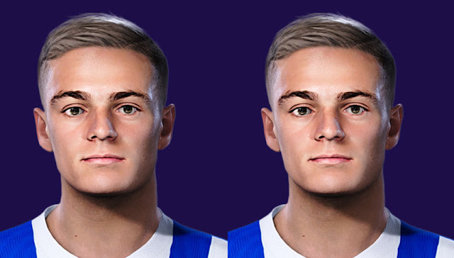 Scott Twine Face For eFootball PES 2021