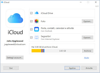 Scaricare file desktop e documenti da iCloud