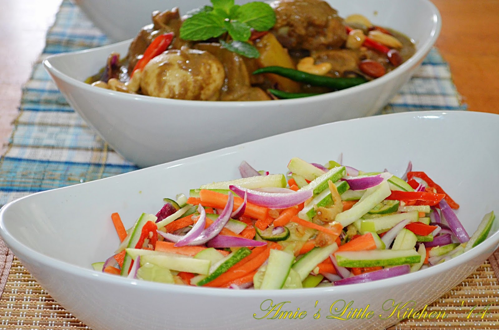 AMIE'S LITTLE KITCHEN: Nasi Beriani Cendawan Lauk Ayam 