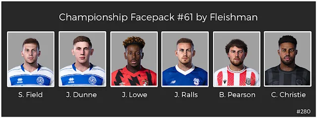 Championship Facepack #61 For eFootball PES 2021