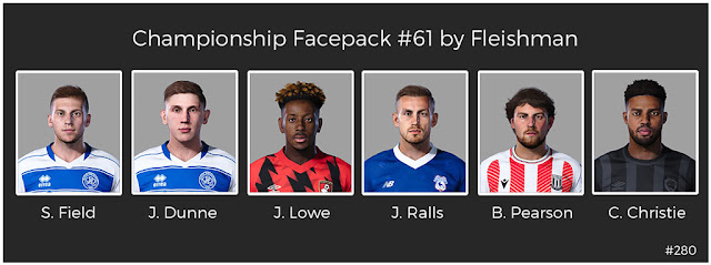 Championship Facepack #61 For eFootball PES 2021